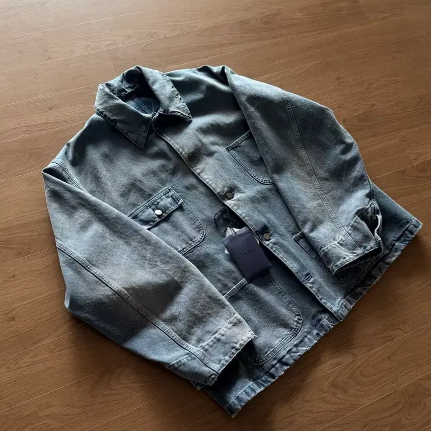 프라다 [M] 데님 커버올 사진 1