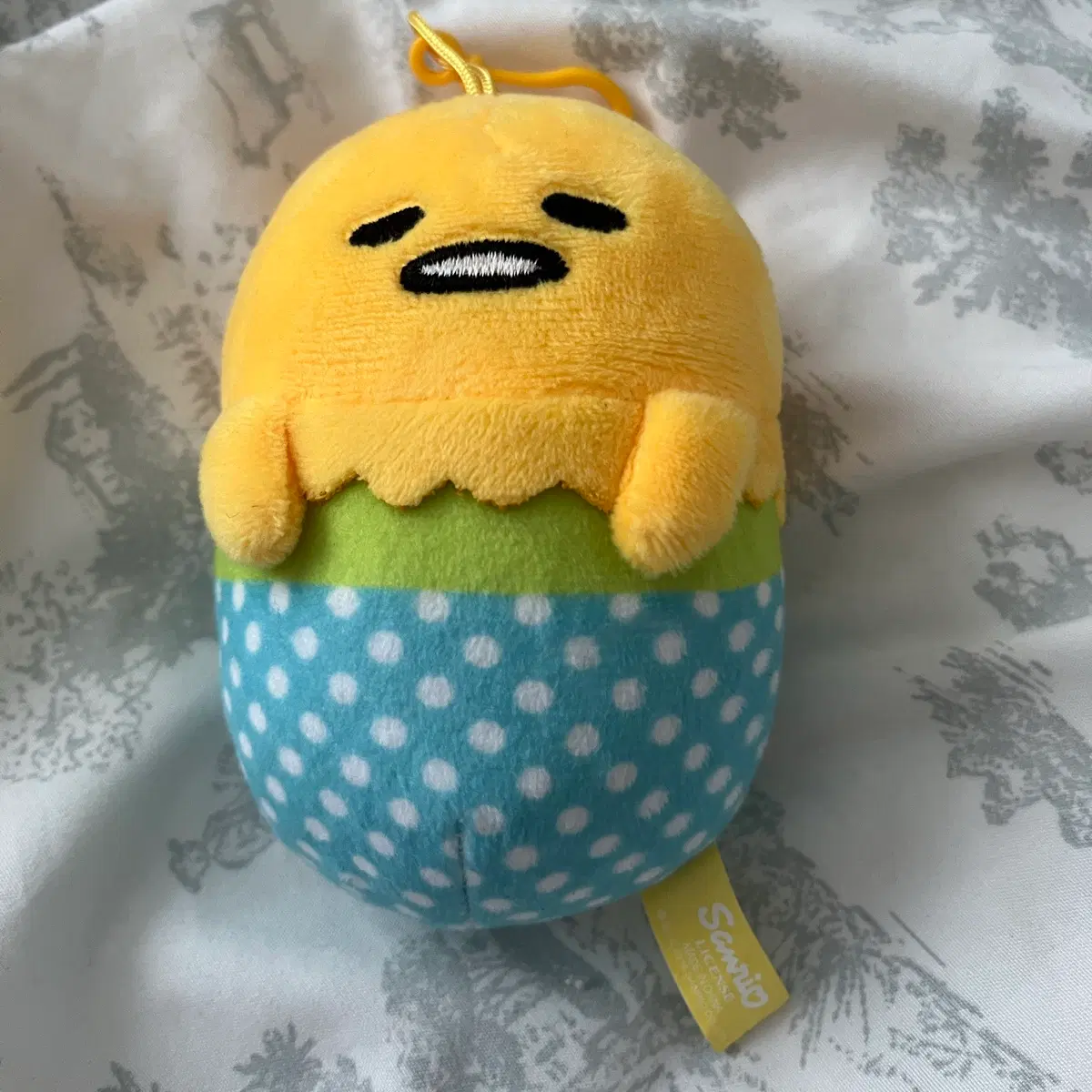 구데타마 컬러에그 인형키링