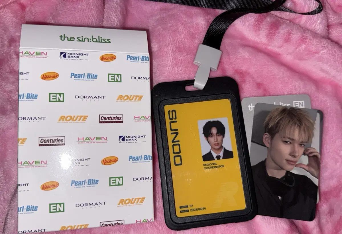 [교환 가능] 엔하이픈 선우 THE SIN BLISS 앨범 ID Card 아이디카드