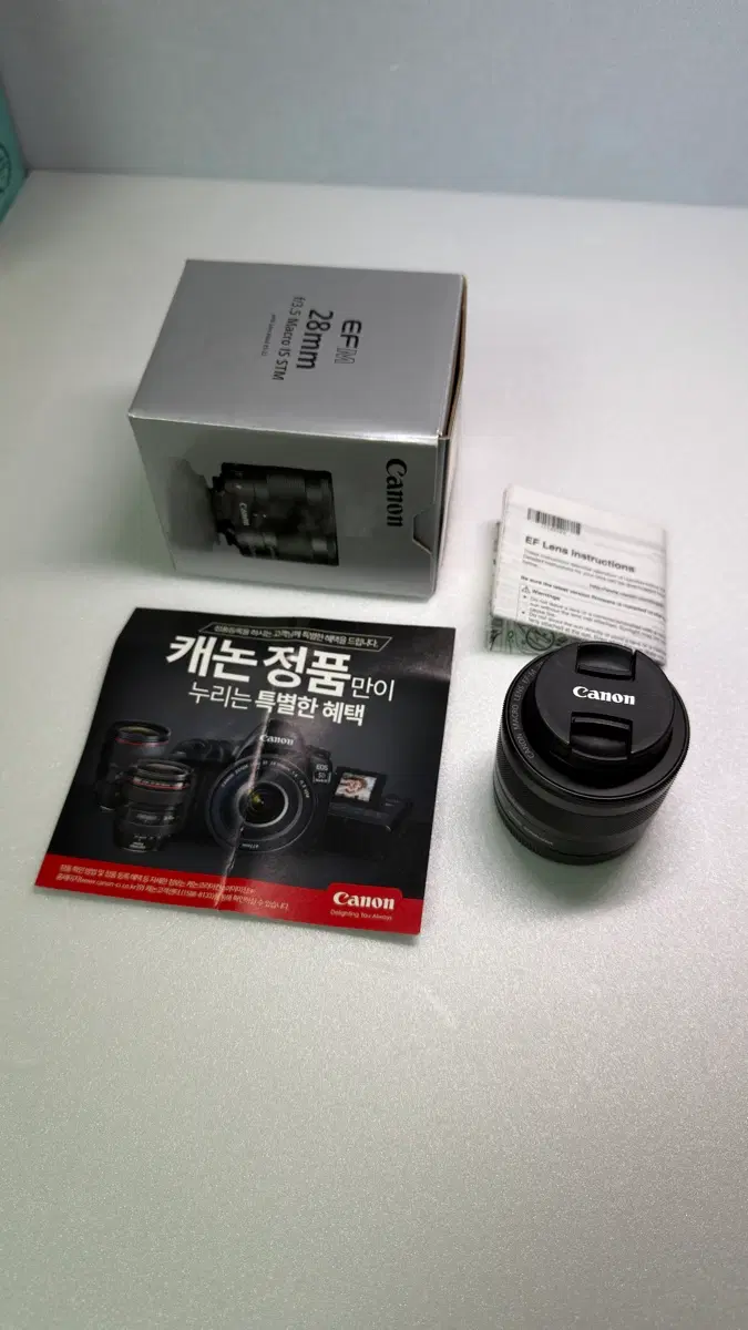 캐논 EF-M 28mm F3.5 Macro 렌즈