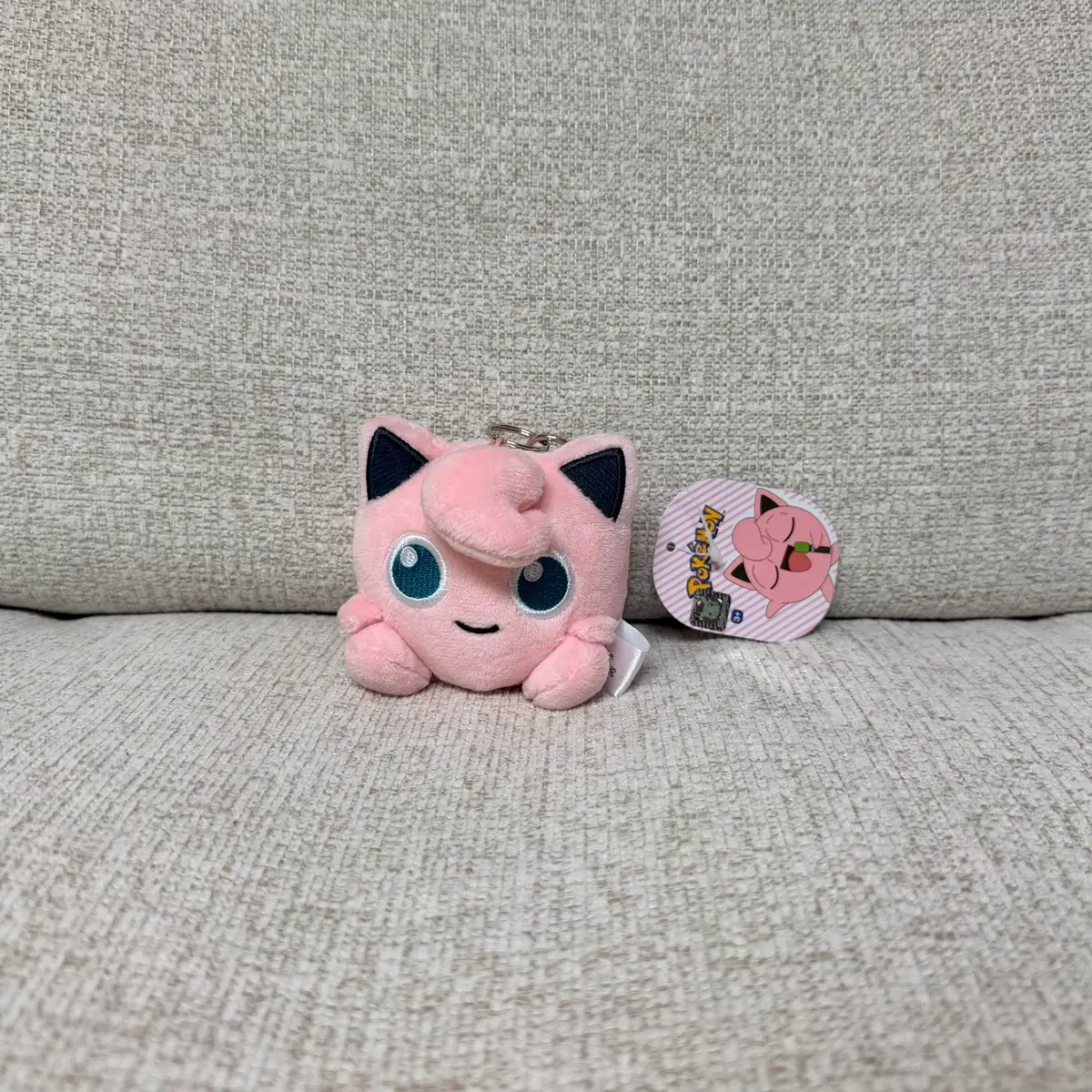 정품 포켓몬스터 푸린 8cm 키링 인형