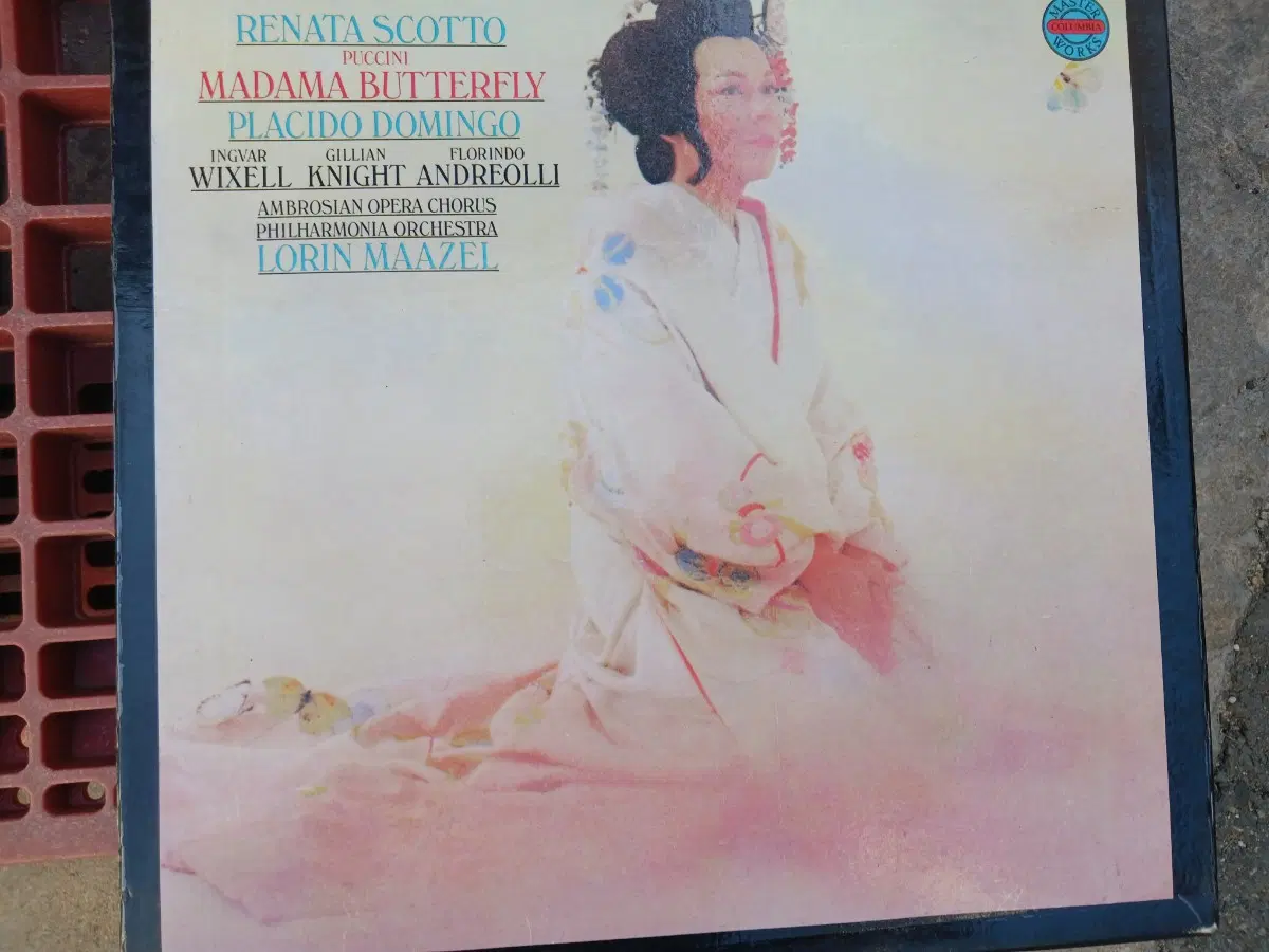 푸치니 마담 버터플라이  / 마스터 워크스 LP 총3장