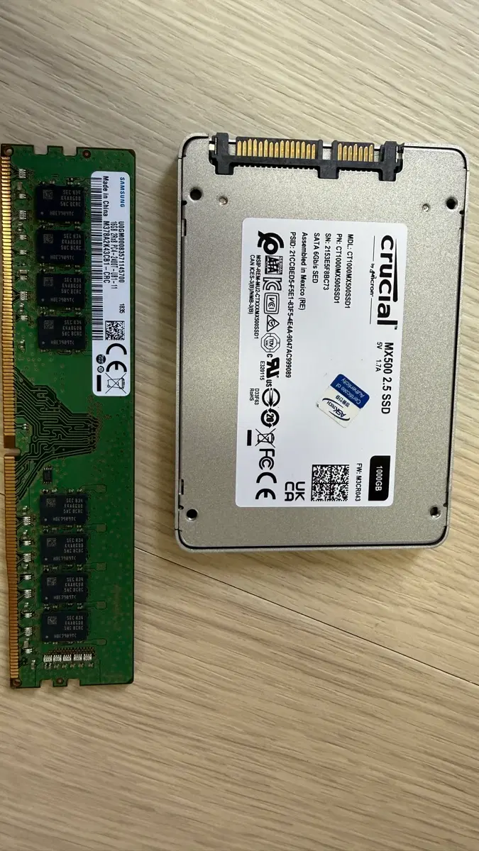 Ram , SSD