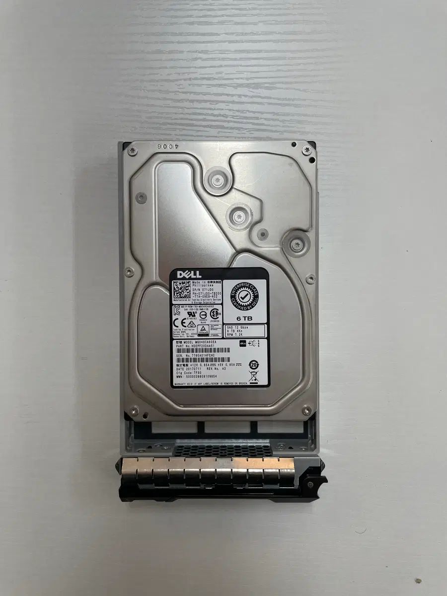 SAS HDD 6TB 서버용 사스 하드디스크