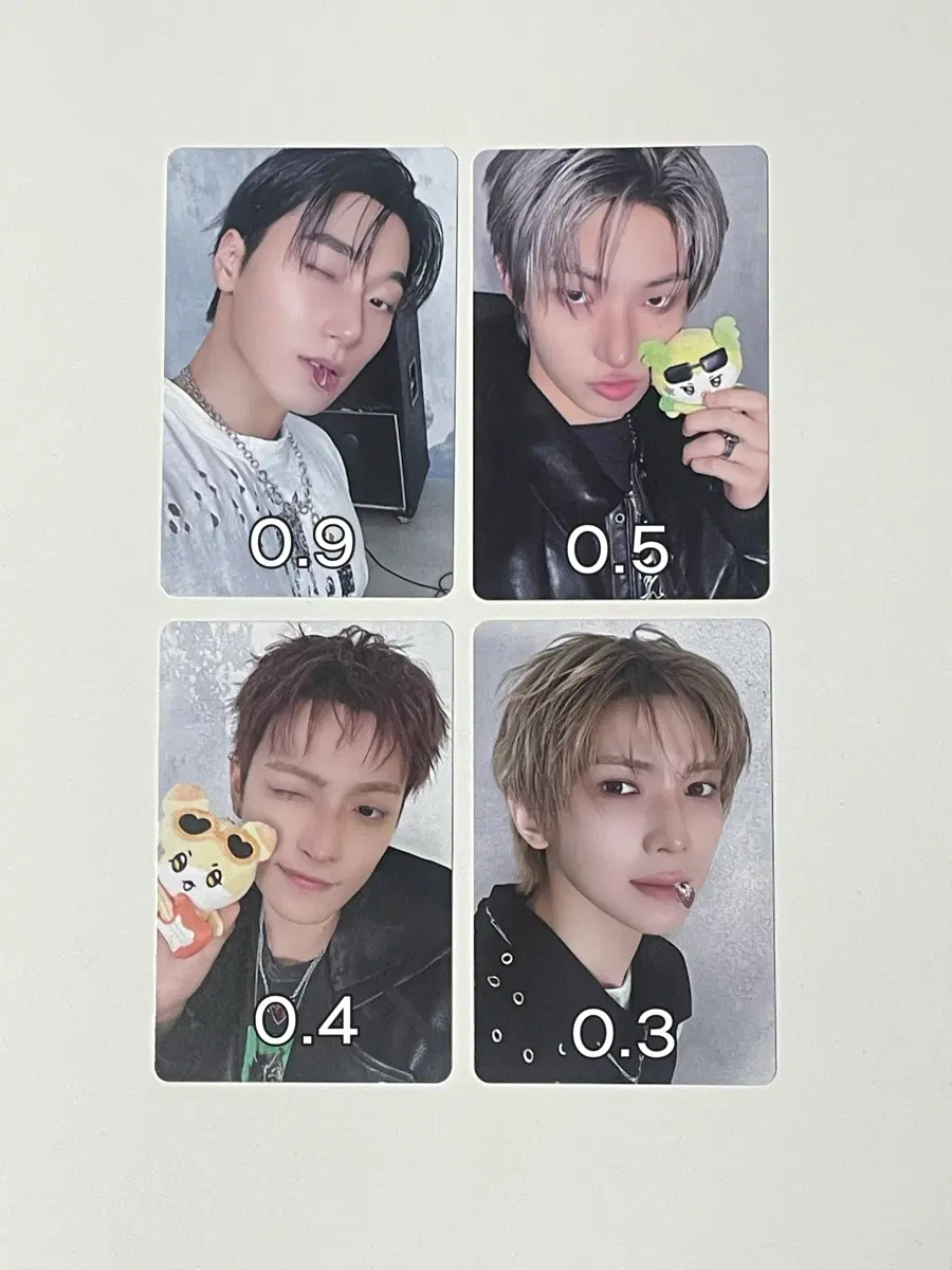 에이티즈 마이티즈 팝업 트레카 포토카드 포카 최산 민기 홍중 여상