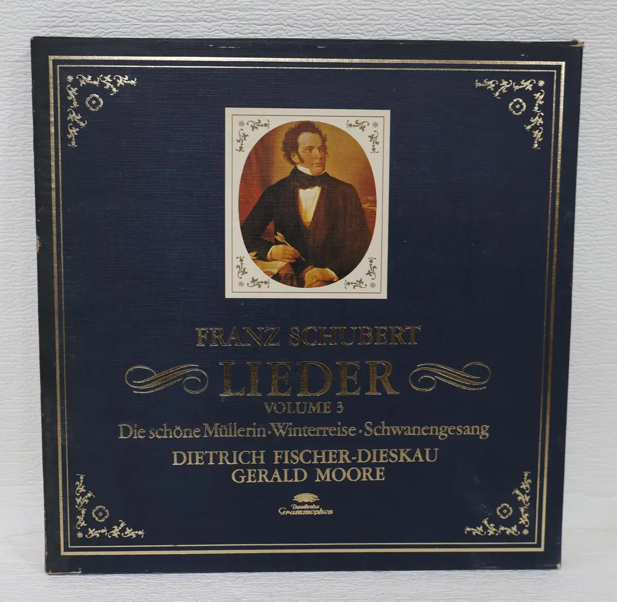 [클래식 전집 레트로 LP판 NO.02] (수입) 슈베르트 FRANZ SCHUBERT LIEDER VOLUME 3 / 4LP