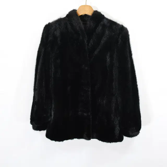 SAGA MINK 블랙밍크퍼자켓