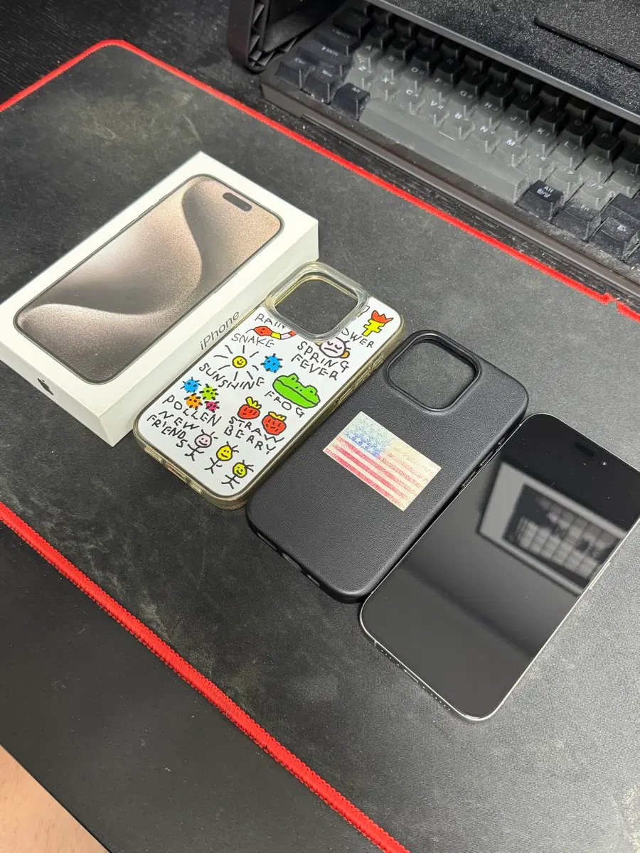 아이폰 15프로 네추럴티타늄 128gb