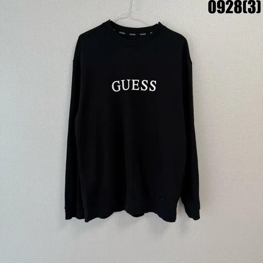 GUESS 맨투맨 블랙 100