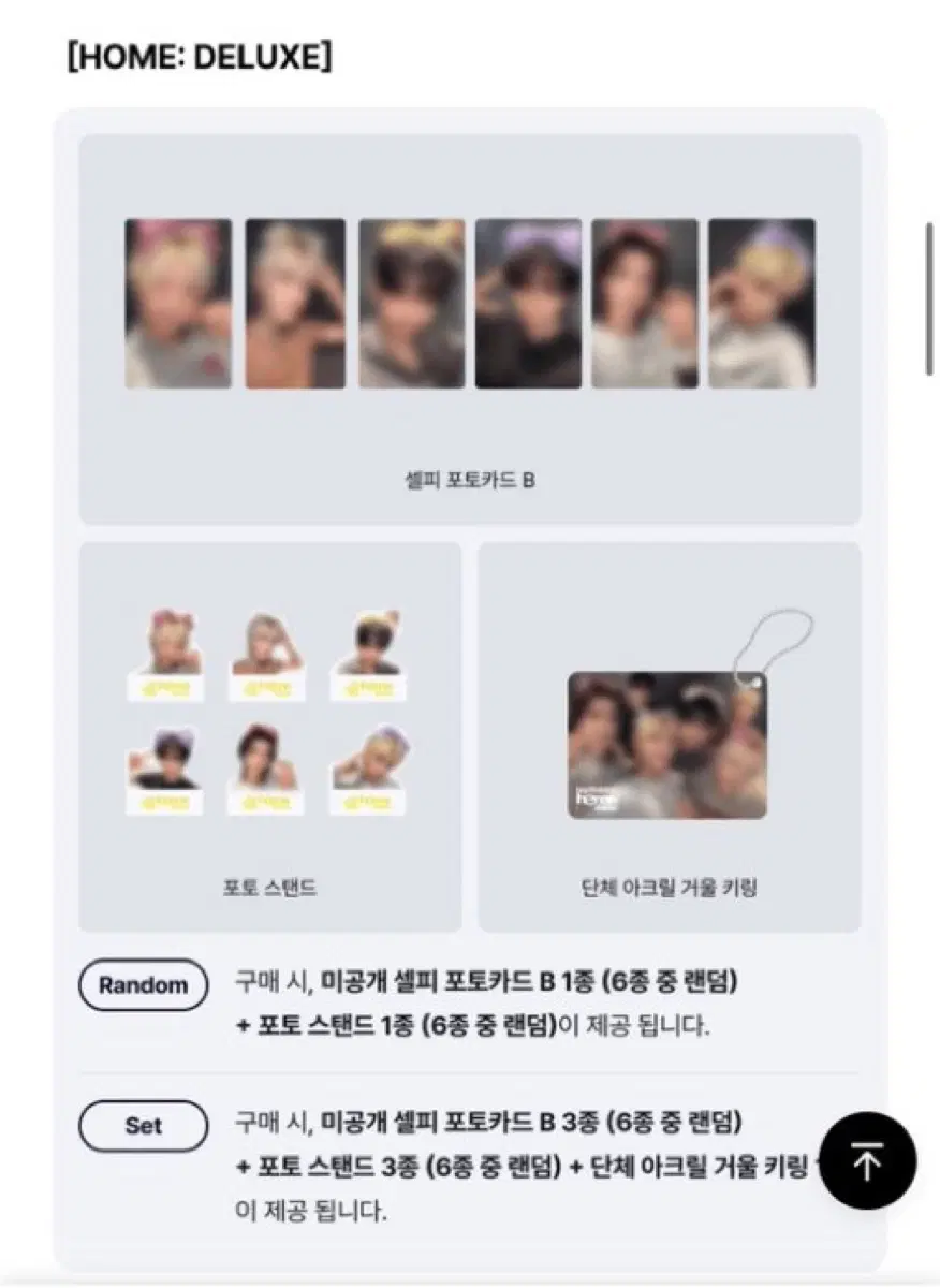 보넥도 얼리버드 분철 리우
