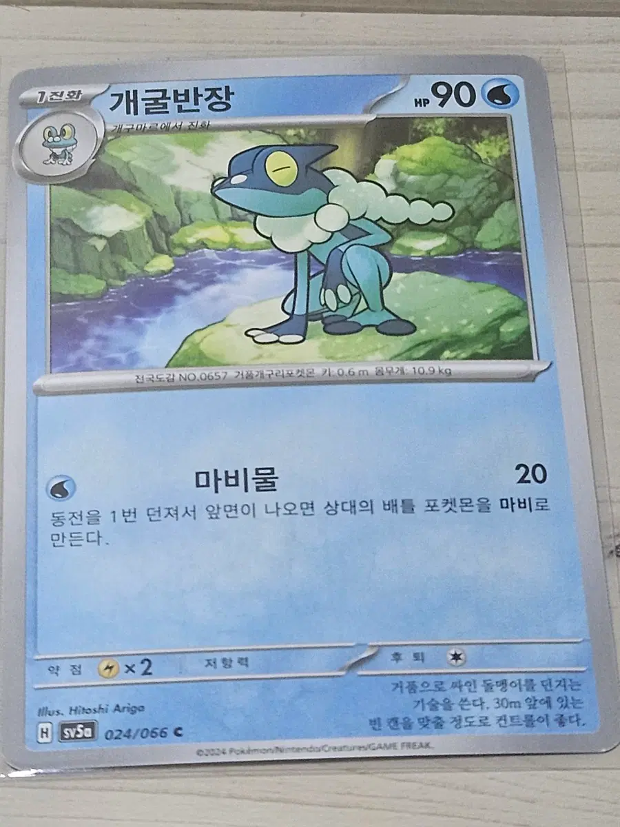 [최저가] 포켓몬 카드 개굴반장