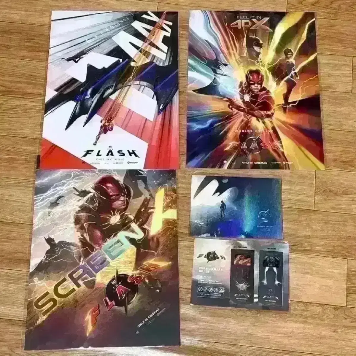 더 플래시 포스터 아이맥스 4dx 포디 스크린엑스 오리지널티켓 오티 아트카드필름마크 펀코팝