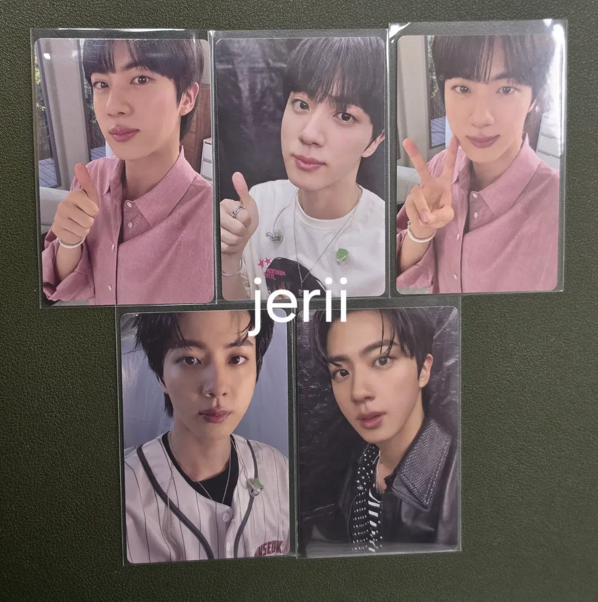 방탄소년단 김석진 런석진 더 오리지널 포카