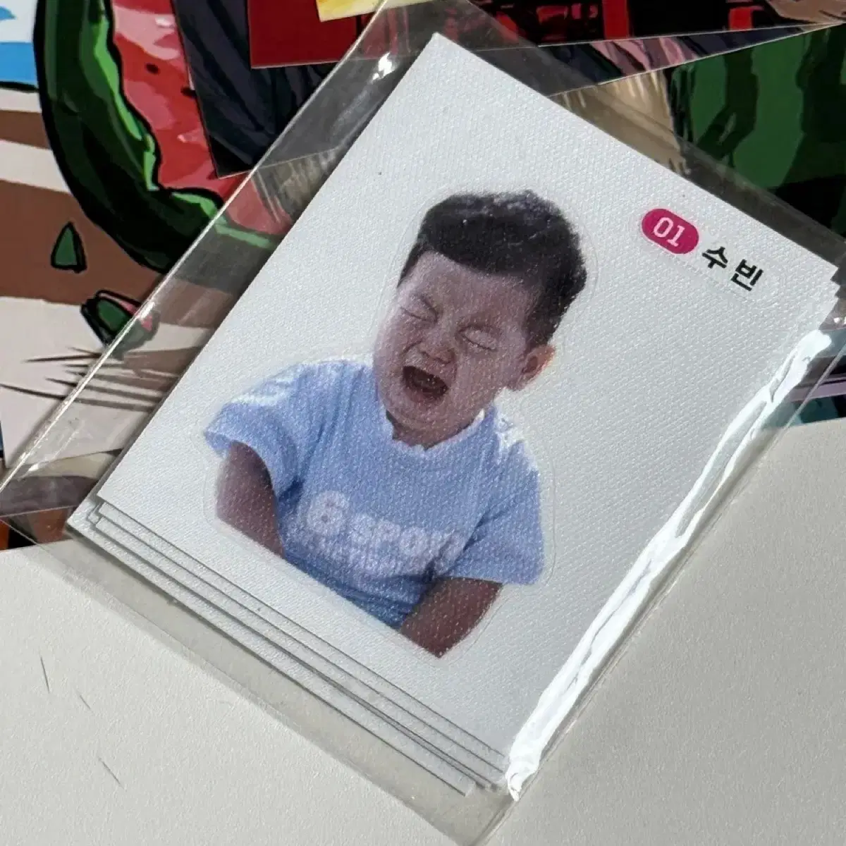 투바투 공방 역조공 애기 띠부씰 일괄 미개봉