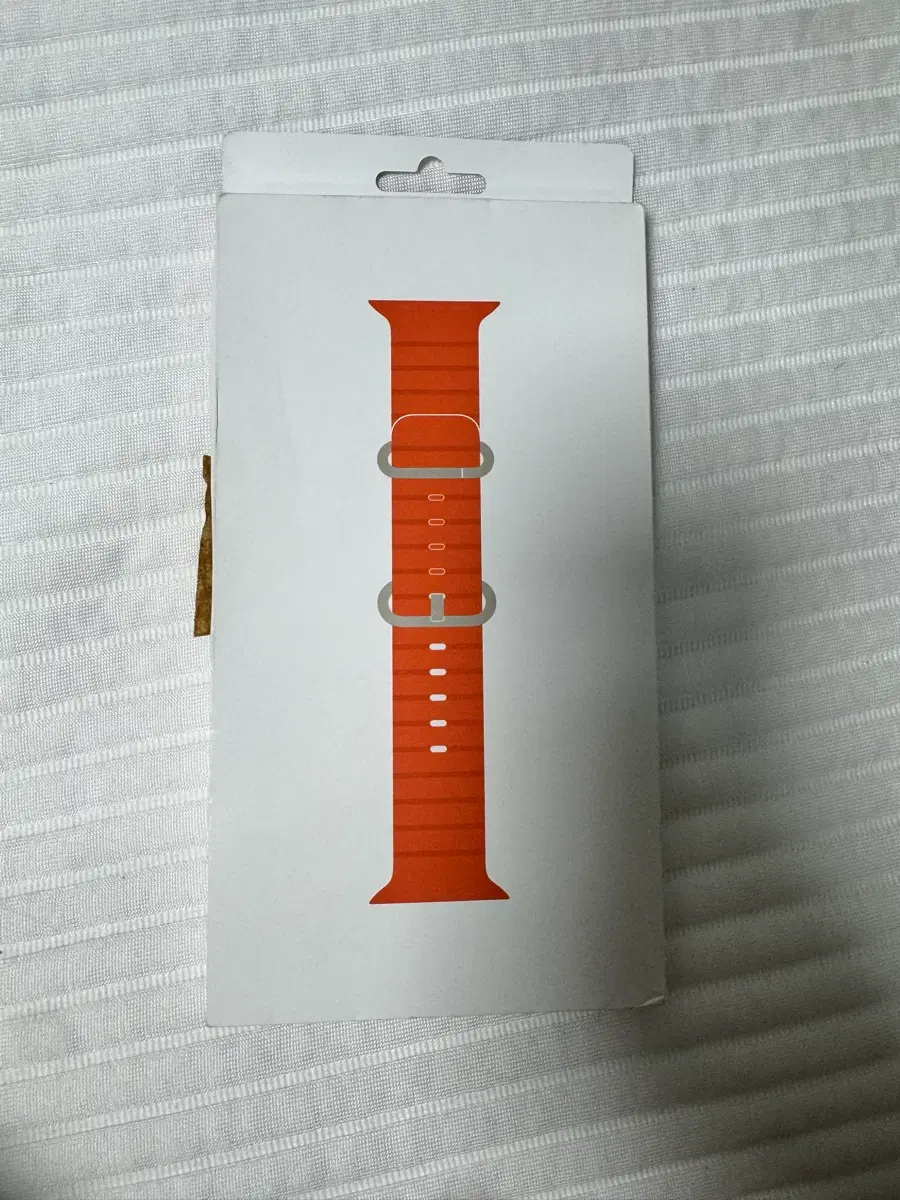 애플워치 울트라 오션밴드 오렌지 49mm