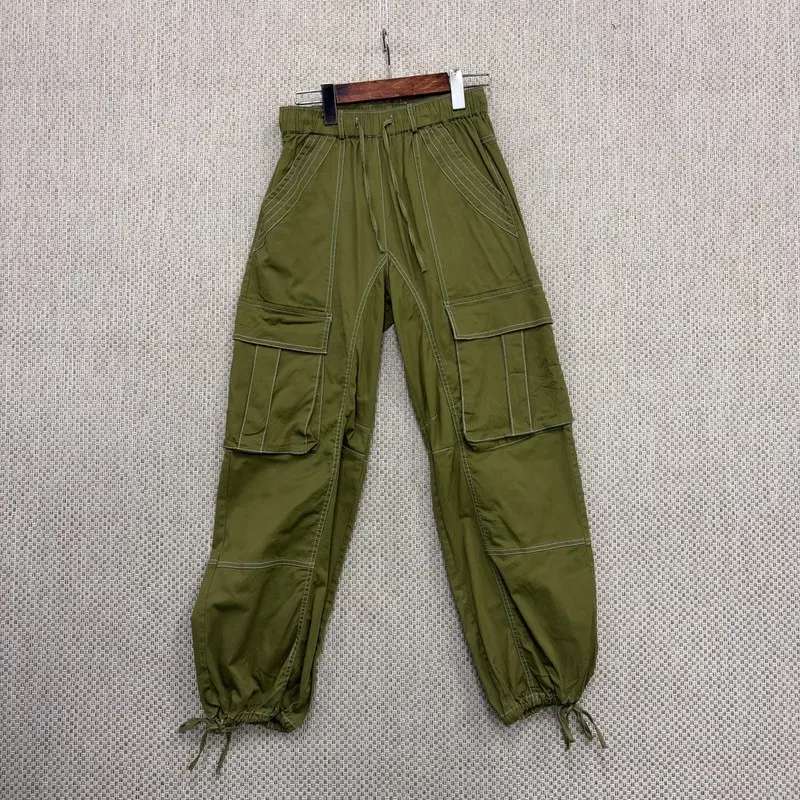 자라 ZARA 밴딩 카고 바지 S H07211