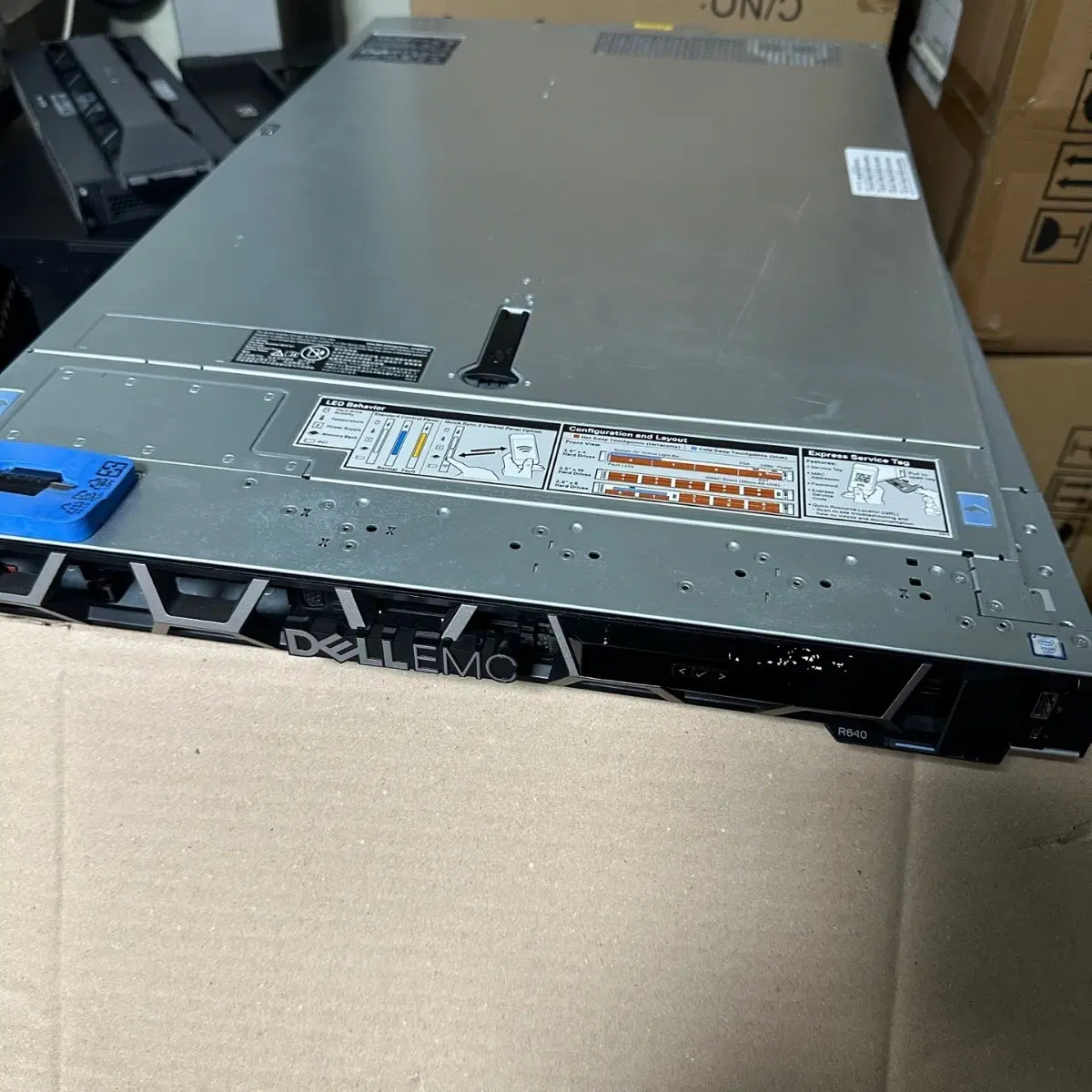 듀얼 cpu dell 델 R640 제온 골드 6226R 서버