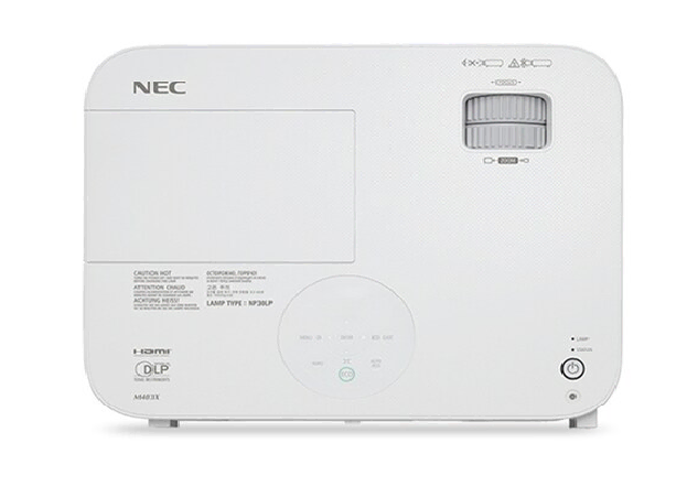 중고빔프로젝터 NEC-M323W 거의새것 조도계 5천안시성능