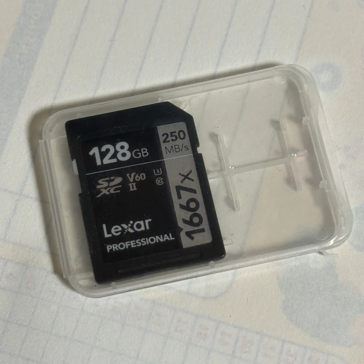 렉사 프로페셔널 SD카드 V60 128GB + 애플 라이트닝 C타입 리더기