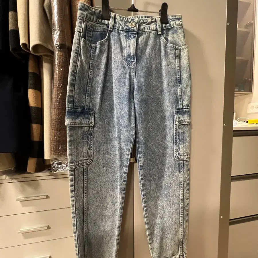 오브제 데님팬츠