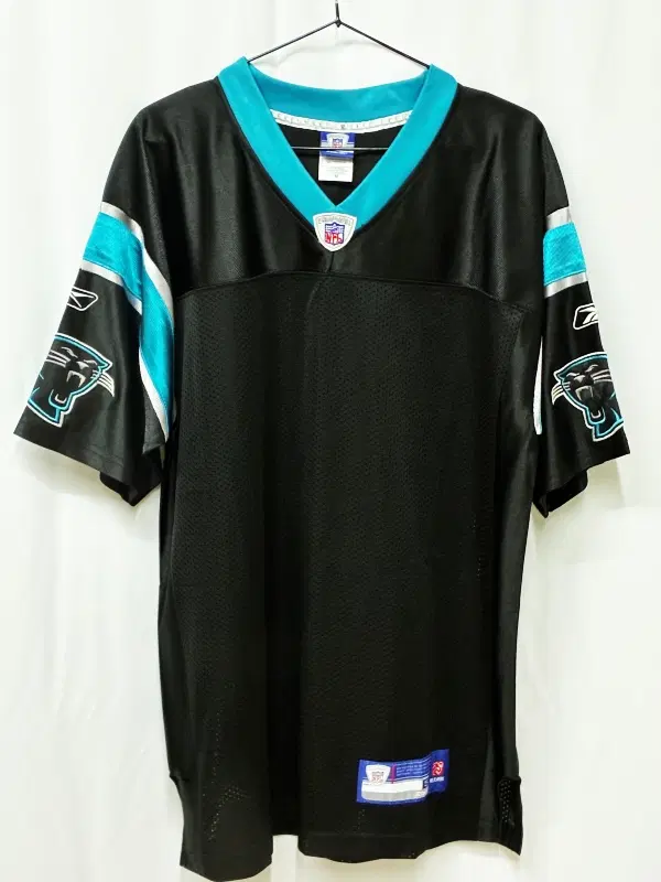 리복 NFL 캐롤라이나 팬서스 빈티지 블랭크 저지 50