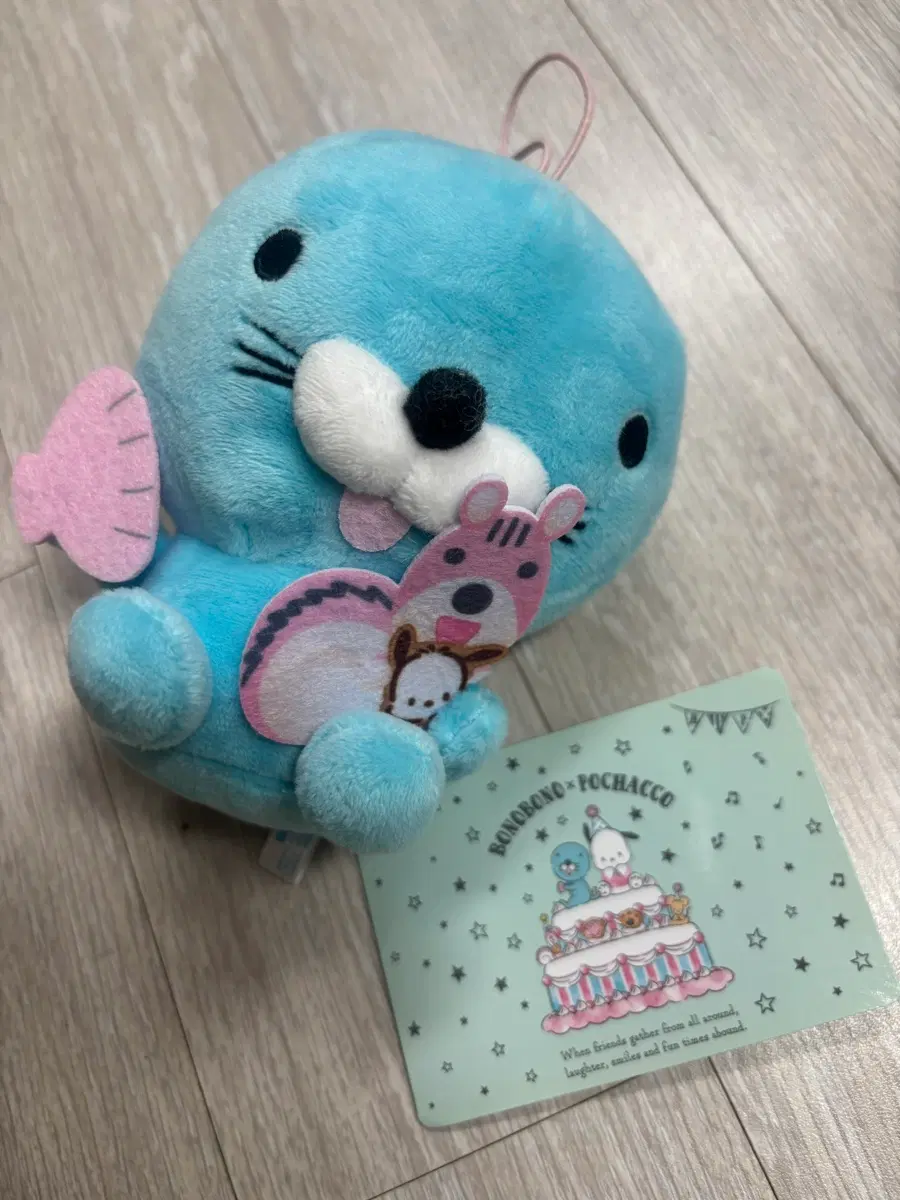 산리오 포차코 보노보노 콜라보 인형