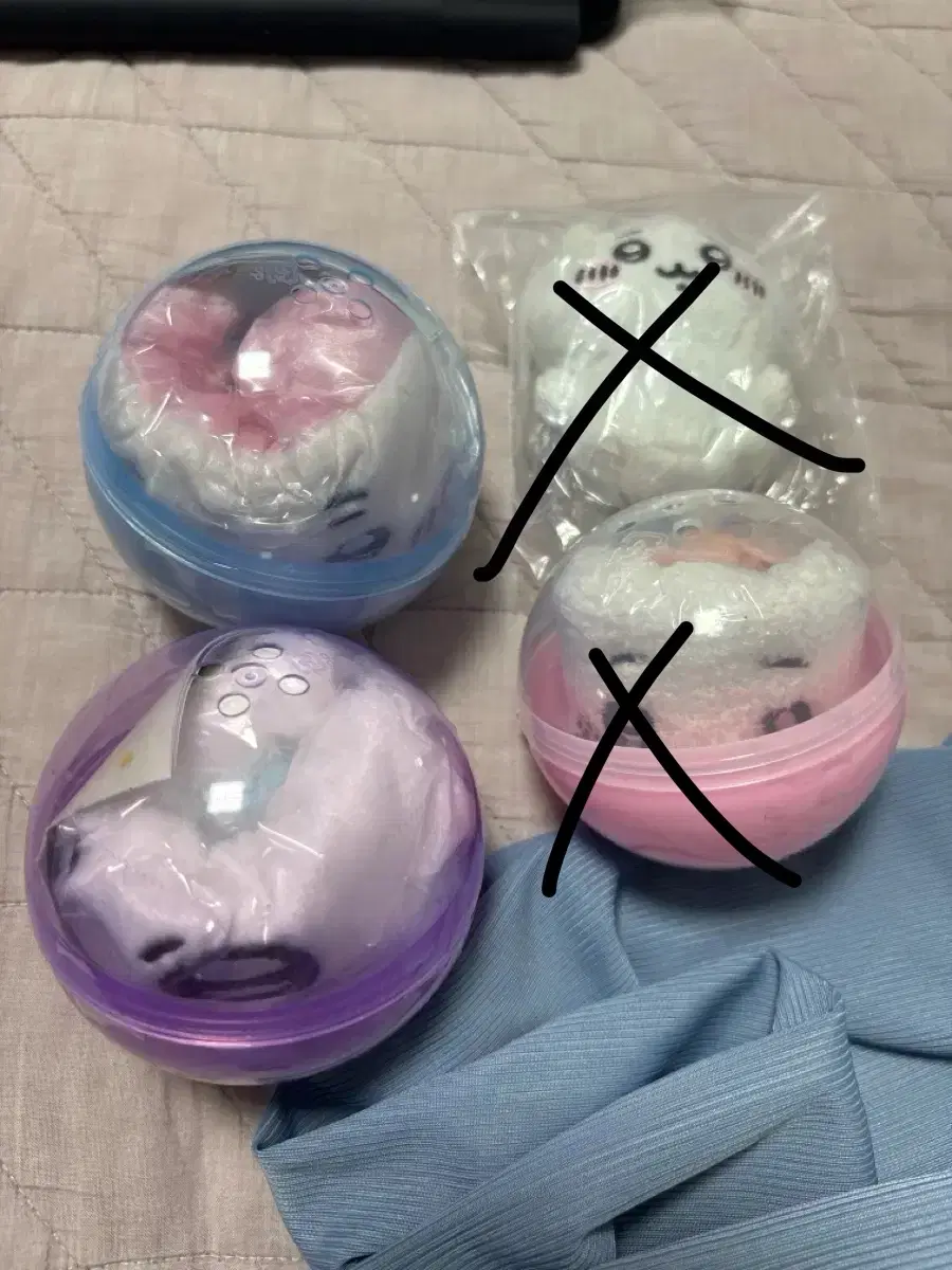 치이카와 카니 모몽가 얼굴 파우치