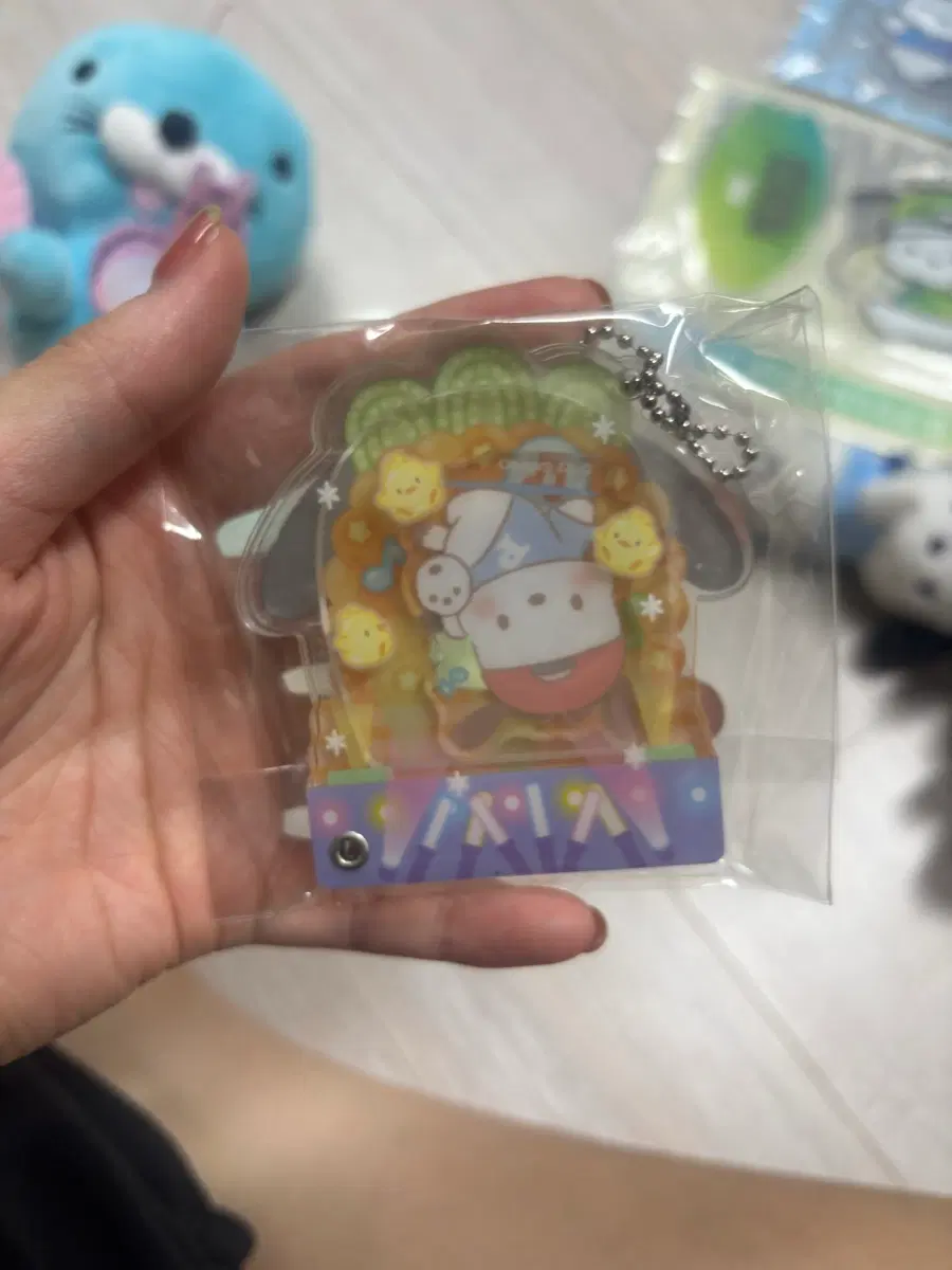 포차코 아크릴 키링