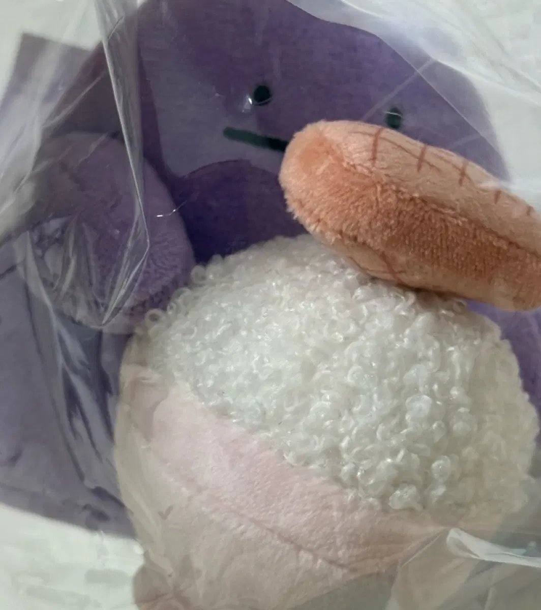 (새상품) 스팸 메타몽 인형 키링