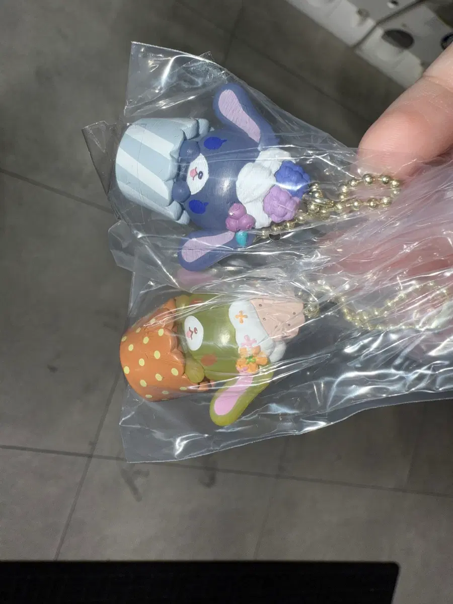 슈가바니즈 컵케이크 가챠 블루베리우사 하나우사