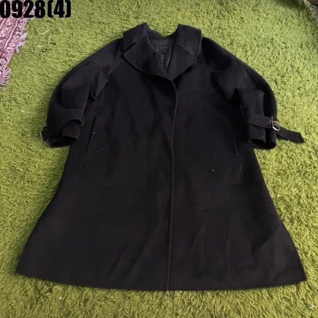 조이너스 블랙 롱 코트 66 0928