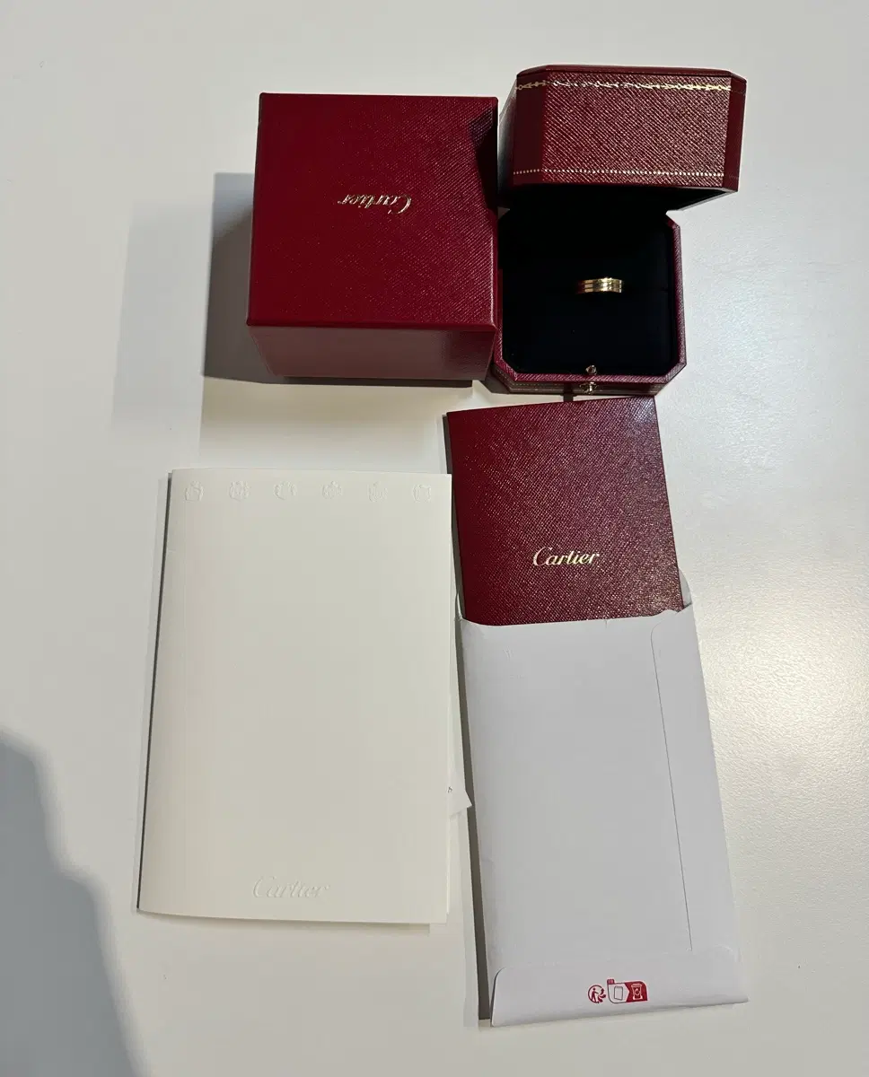 까르띠에 방돔루이 4.8mm 59호 풀박스 판매합니다.