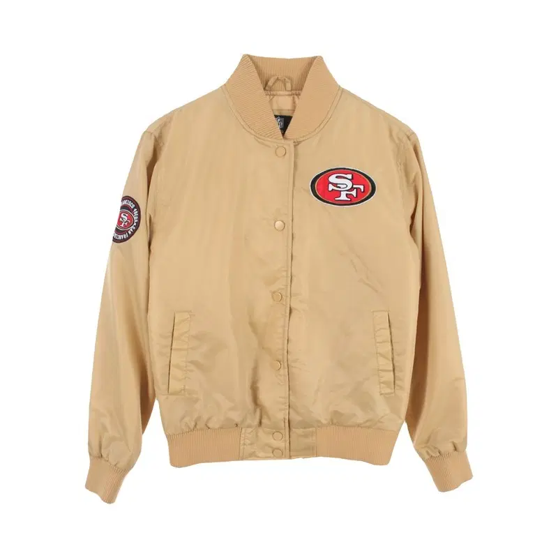 NFL (MEN - S) 폴리 나일론 샌프란시스코 포티나이너스 바시티 자켓