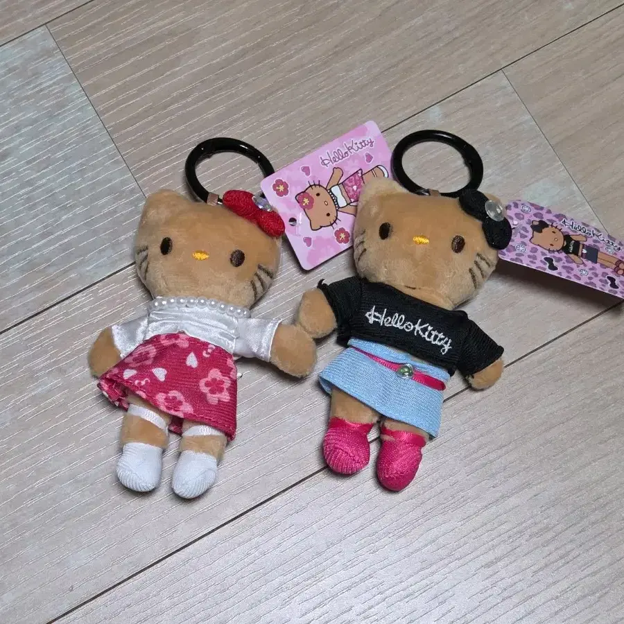 산리오 헬로키티 미니 롱다리 인형 키링 개별