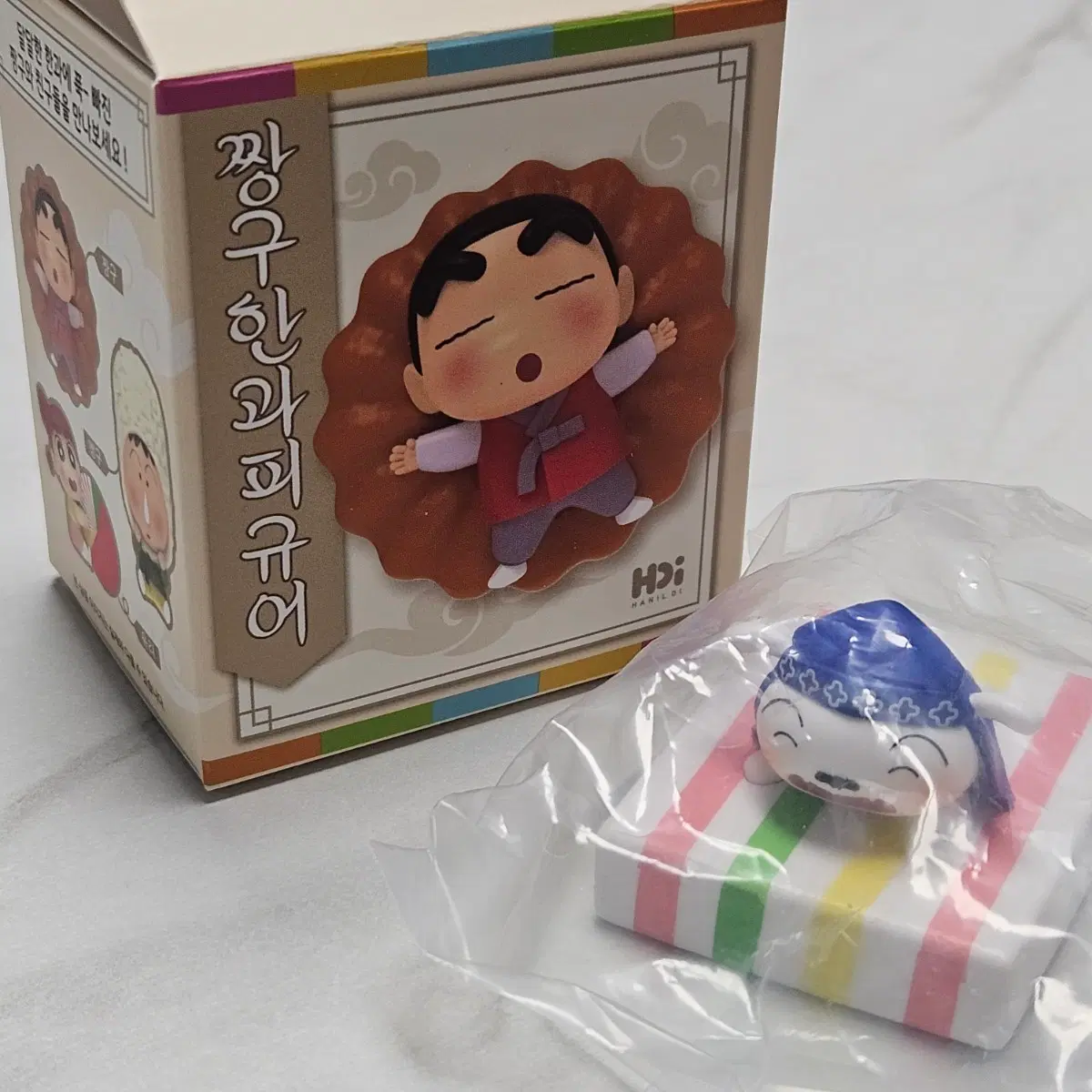 짱구 한과 피규어 히든 시크릿 흰둥이