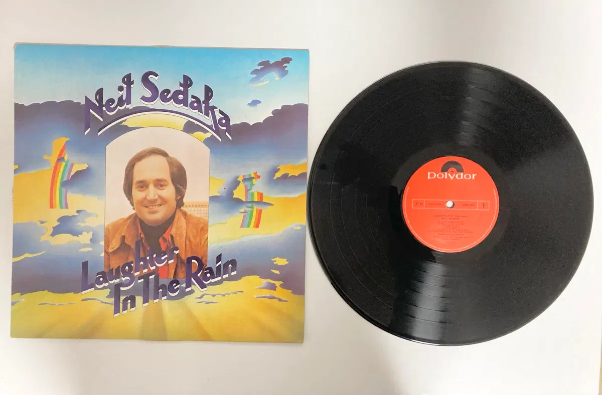 바이닐 Neil Sedaka 호주 초판 LP Laughter In The Rain