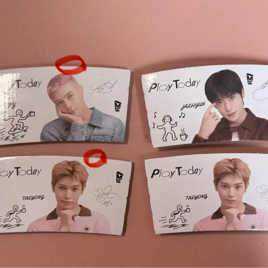 엔시티127 메가커피 컵홀더