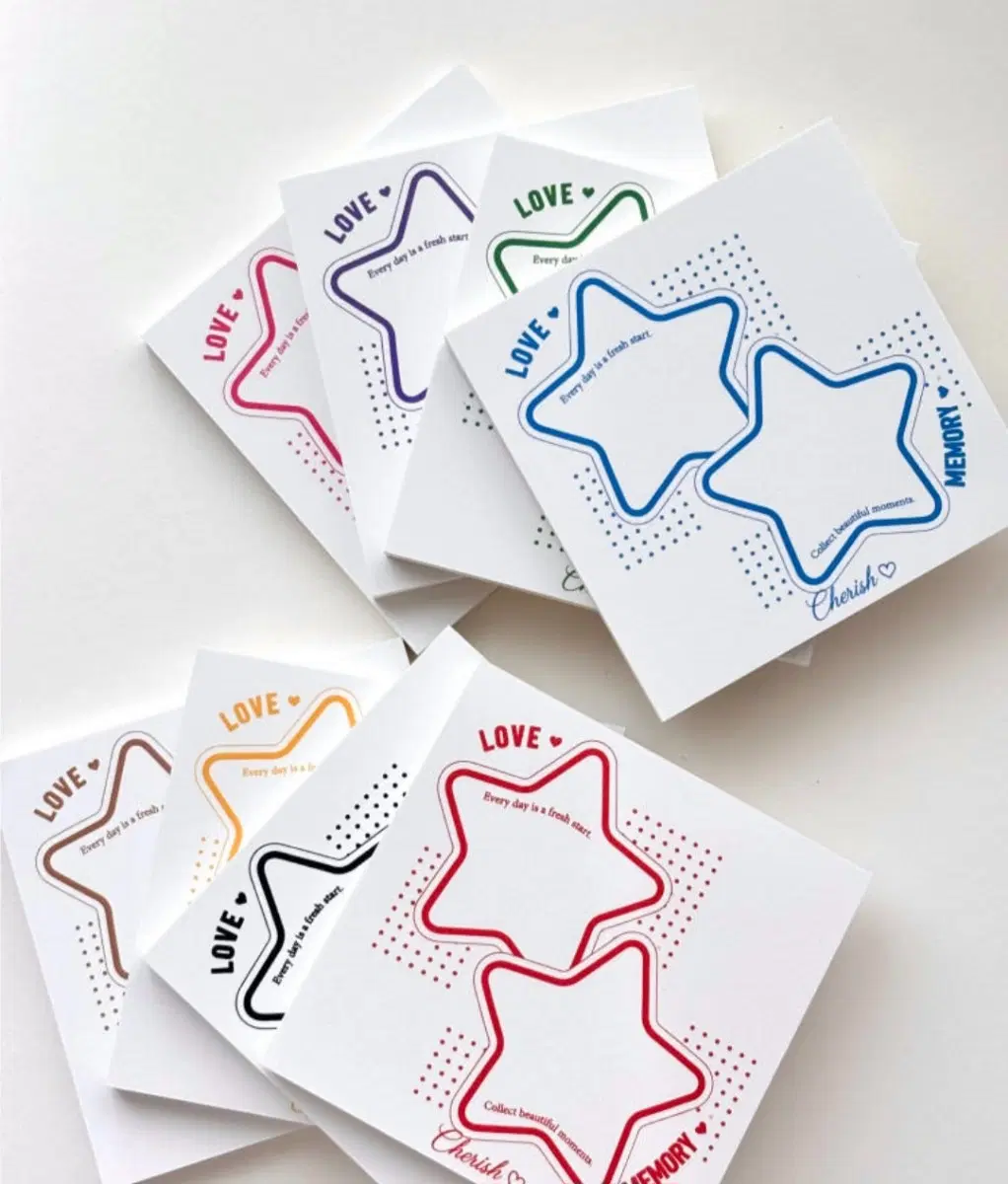 까꽁이의꼼지락 Shape&Dot 떡메모지 소분 구해요!!