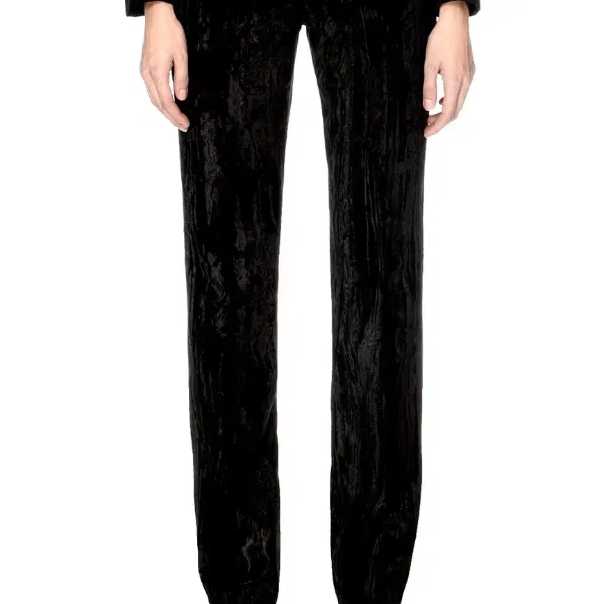 Rick Owens NOIR velvet Tapered PANTS