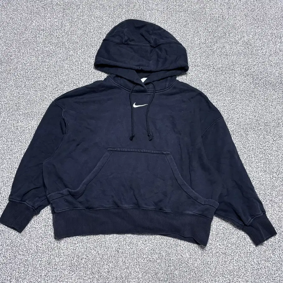 XS 나이키 오버핏 크롭 후드 티셔츠 0928