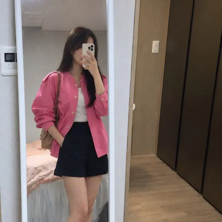 한섬 타임 Time스트링 점퍼자켓 새상품 FREE