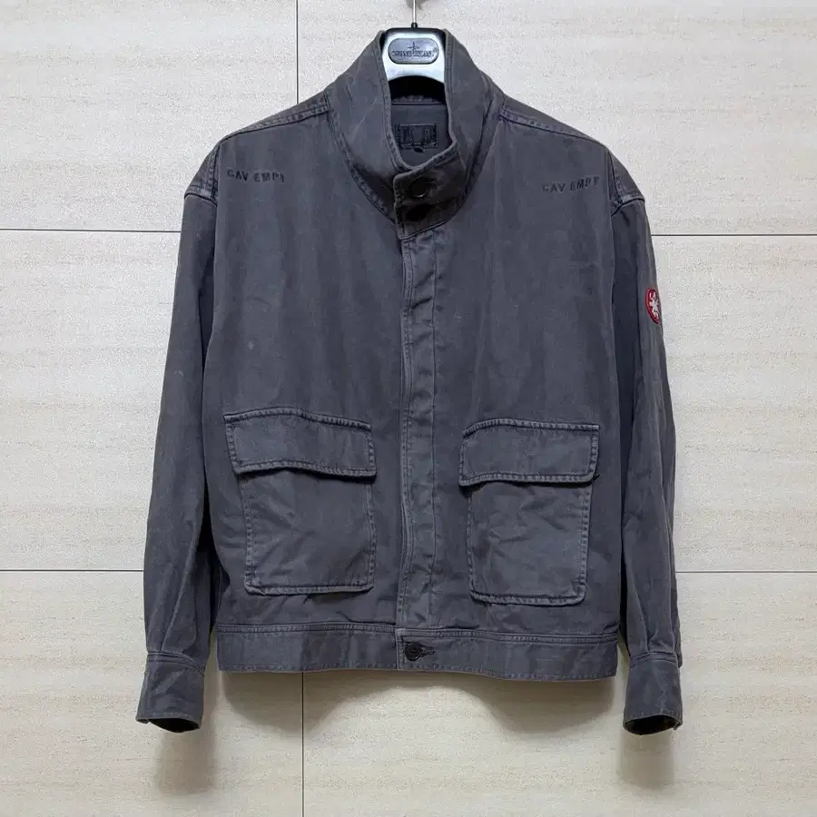 CAVEMPT 24SS OVERDYE BRUSHED COTTON BUTTON JACKET