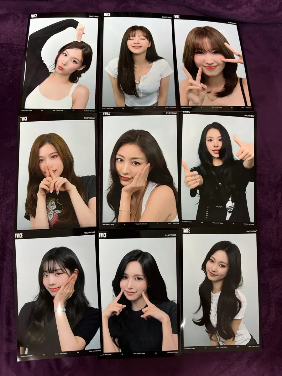 트와이스 포토이즘 포토스티커 팝니다