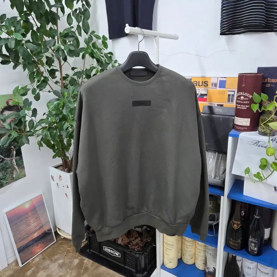 피어오브갓 에센셜 크루넥 잉크 M