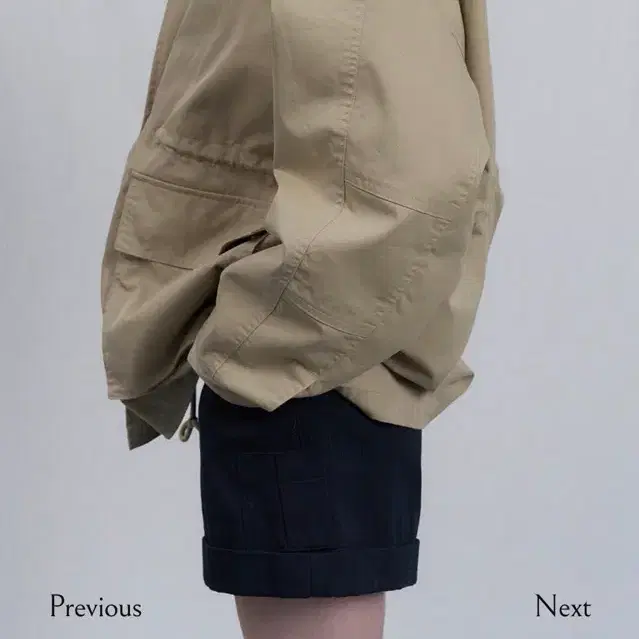 포에토 ACTIVE COTTON WORK JACKET - BEIGE /택부착 새상품