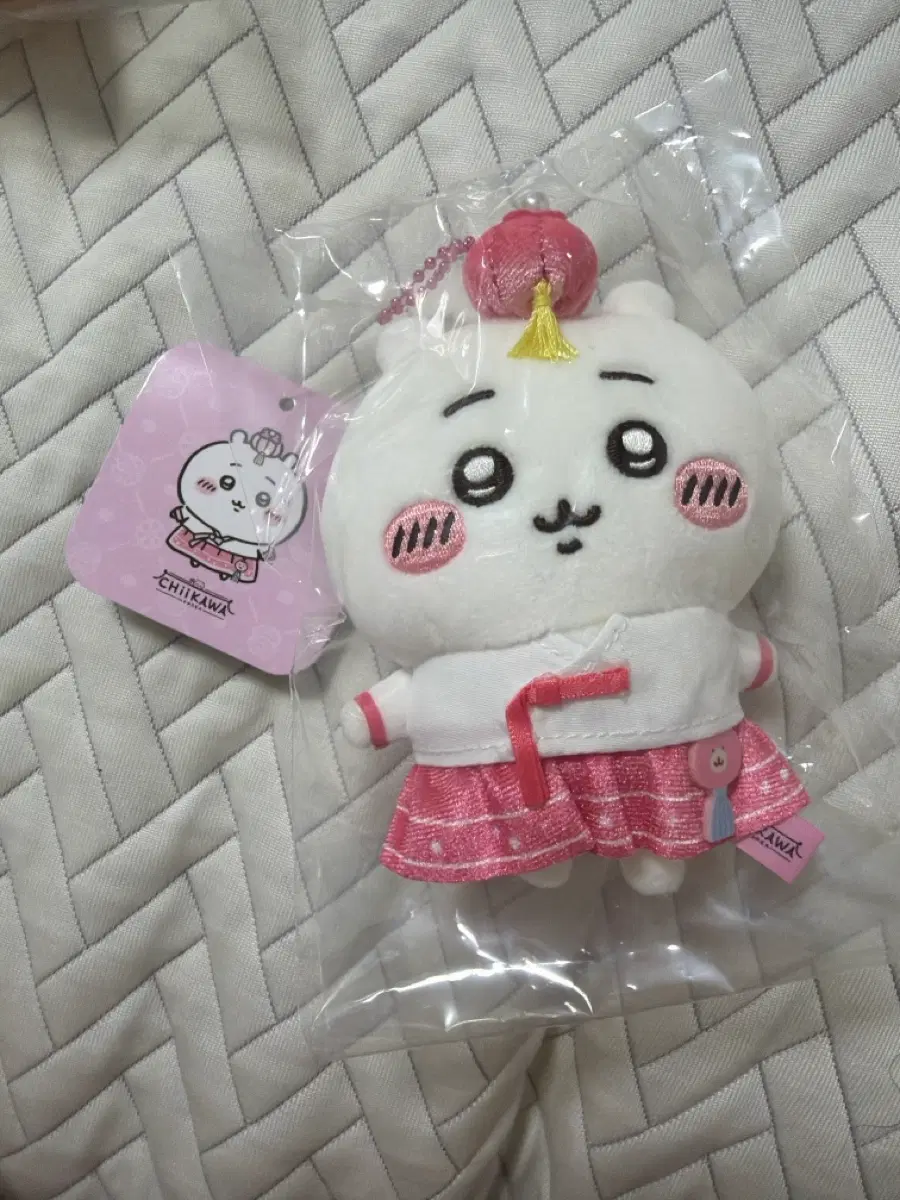 치이카와 먼작귀 한복 마스코트