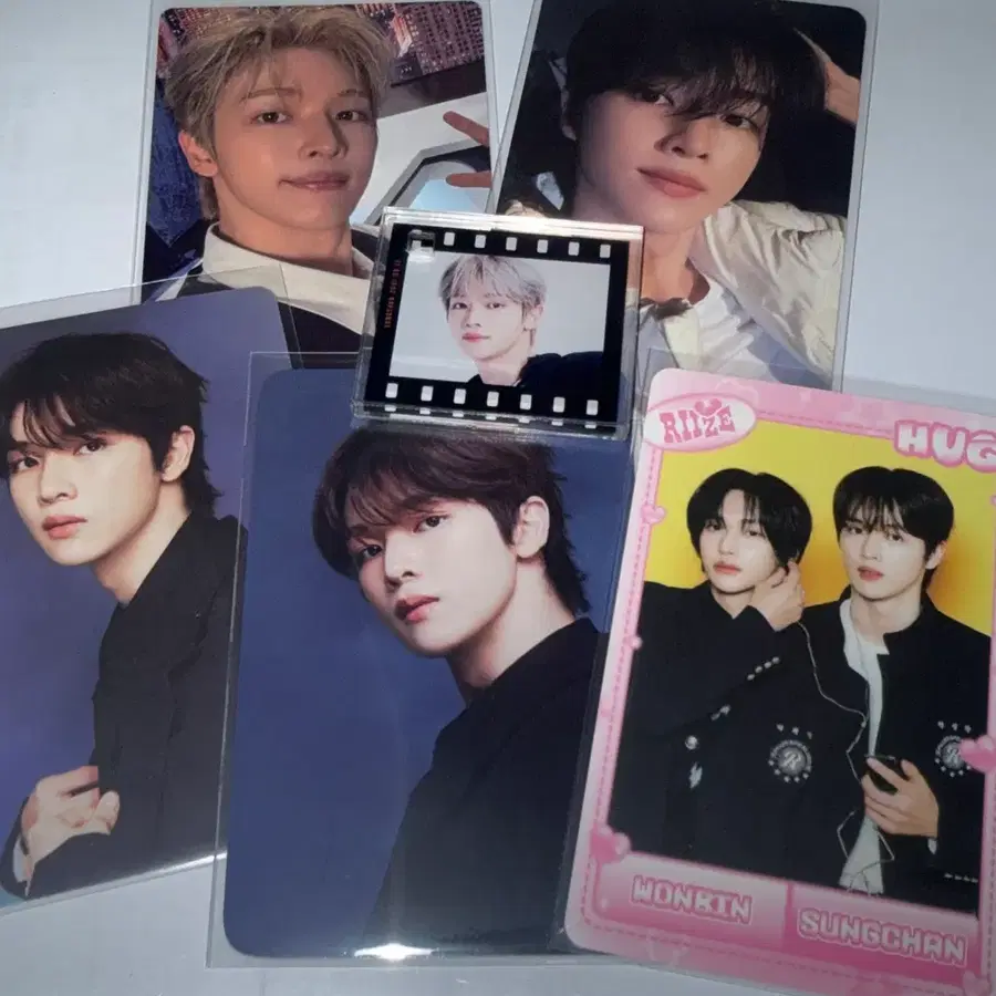 라이즈 성찬 포카 set(3주년팬미팅키링)