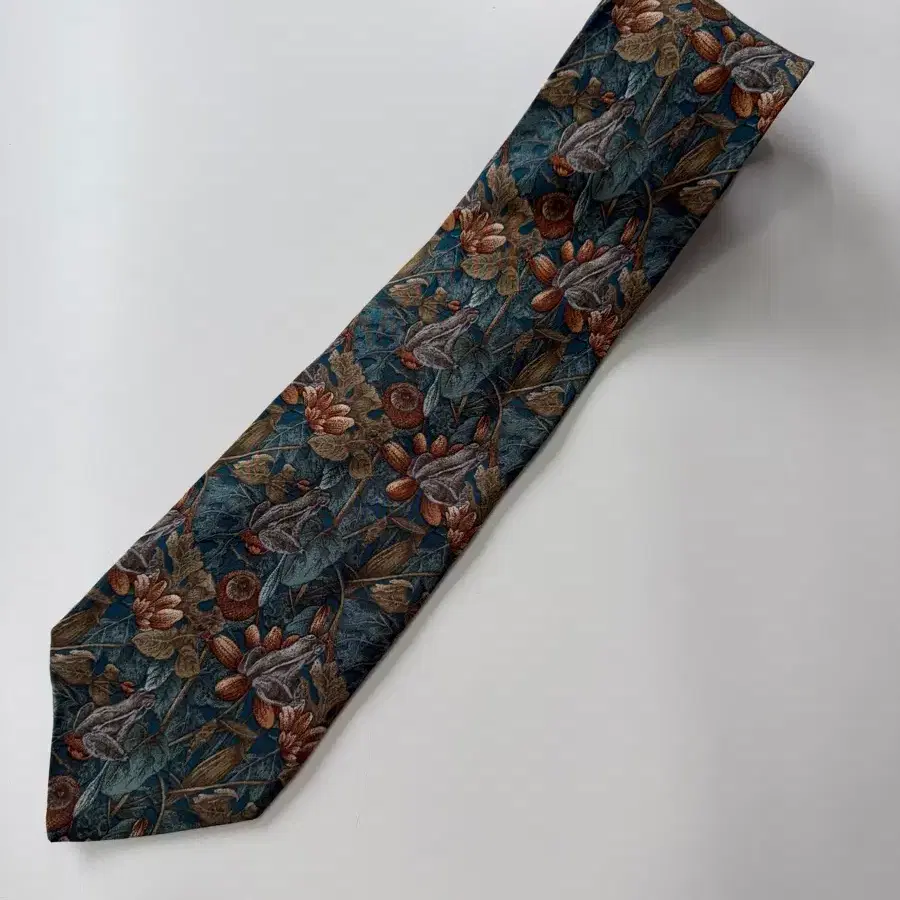 빈티지 실크 넥타이 9.2cm