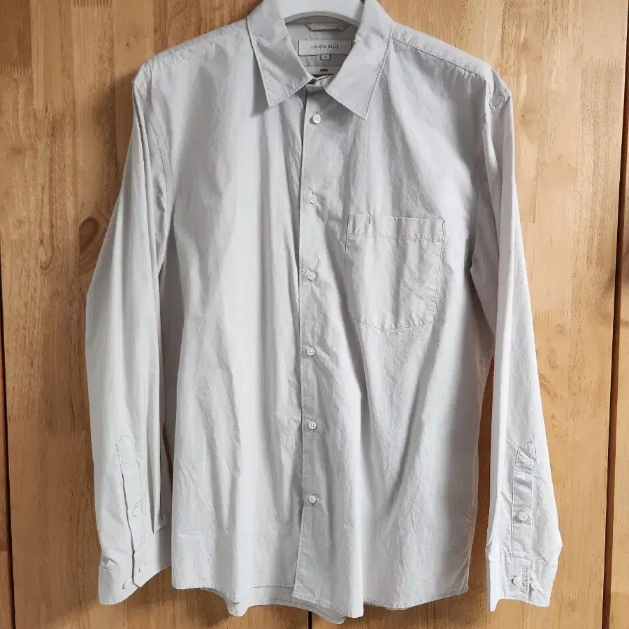 유니온블루 [DESK] OFFICE SHIRT [GRAY] L