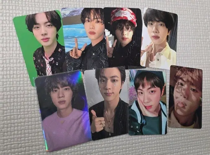 방탄소년단 진 포토카트